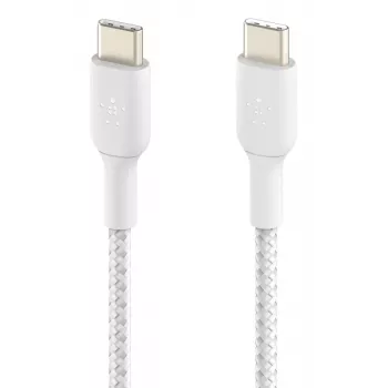 USB kabelis Belkin CAB004BT1MWH2PK USB 2.0 1 m USB-C baltas