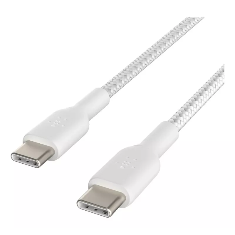 USB kabelis Belkin CAB004BT1MWH2PK USB 2.0 1 m USB-C baltas