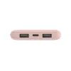 BELKIN BOOST↑CHARGE 10000 mAh nešiojamas maitinimo bankas USB-C / USB-A 15W – rožinis auksas