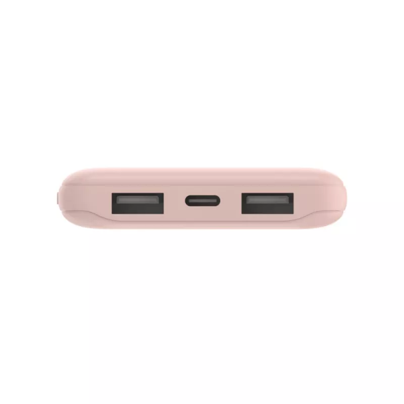 BELKIN BOOST↑CHARGE 10000 mAh nešiojamas maitinimo bankas USB-C / USB-A 15W – rožinis auksas