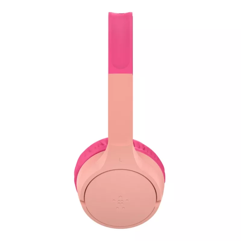 BELKIN SoundForm Kids belaidės ausinės vaikams – rožinės