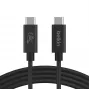 USB laidas Belkin INZ004BT2MBK USB4 Gen 2x2 2 m USB-C juodas
