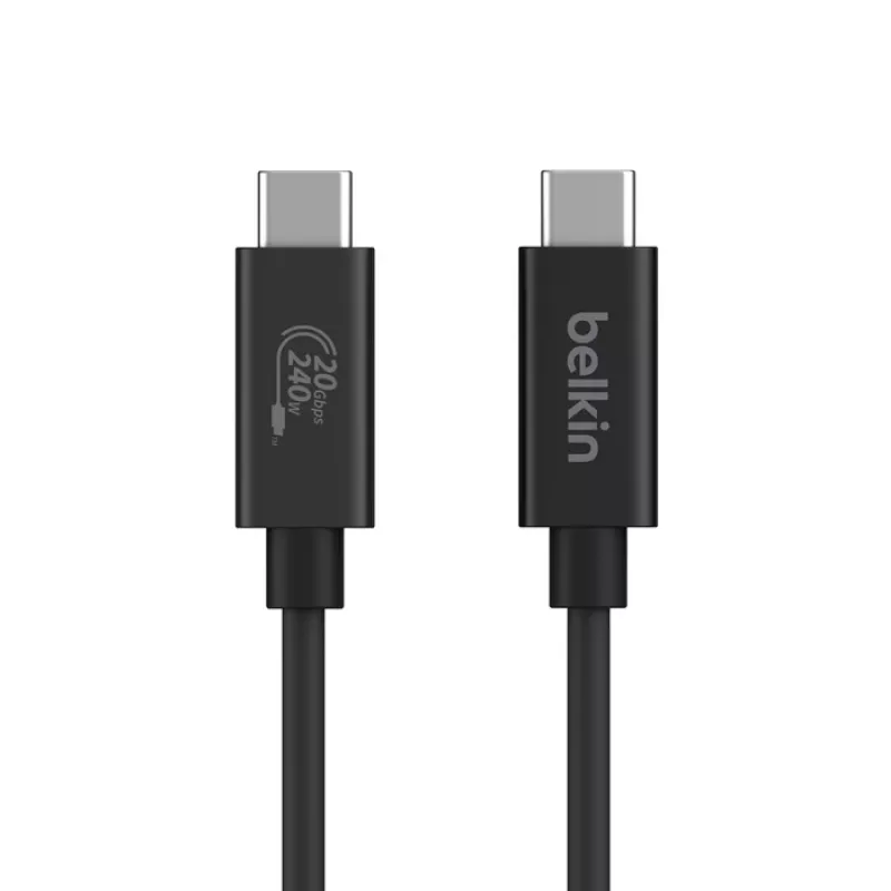 USB laidas Belkin INZ004BT2MBK USB4 Gen 2x2 2 m USB-C juodas