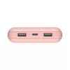 BELKIN BPB012btRG nešiojamas įkroviklis 20000 mAh, USB-A ir USB-C, 15 W, rožinis auksas