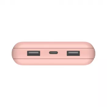 BELKIN BPB012btRG nešiojamas įkroviklis 20000 mAh, USB-A ir USB-C, 15 W, rožinis auksas