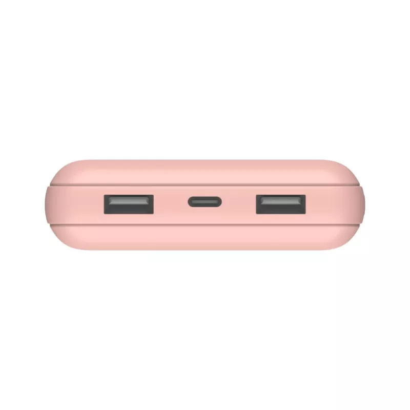BELKIN BPB012btRG nešiojamas įkroviklis 20000 mAh, USB-A ir USB-C, 15 W, rožinis auksas