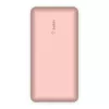 BELKIN BPB012btRG nešiojamas įkroviklis 20000 mAh, USB-A ir USB-C, 15 W, rožinis auksas