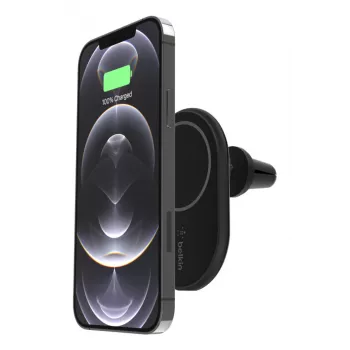 Automobilinis belaidis įkroviklis Belkin WIC004BTBK-NC, 10 W, juodas