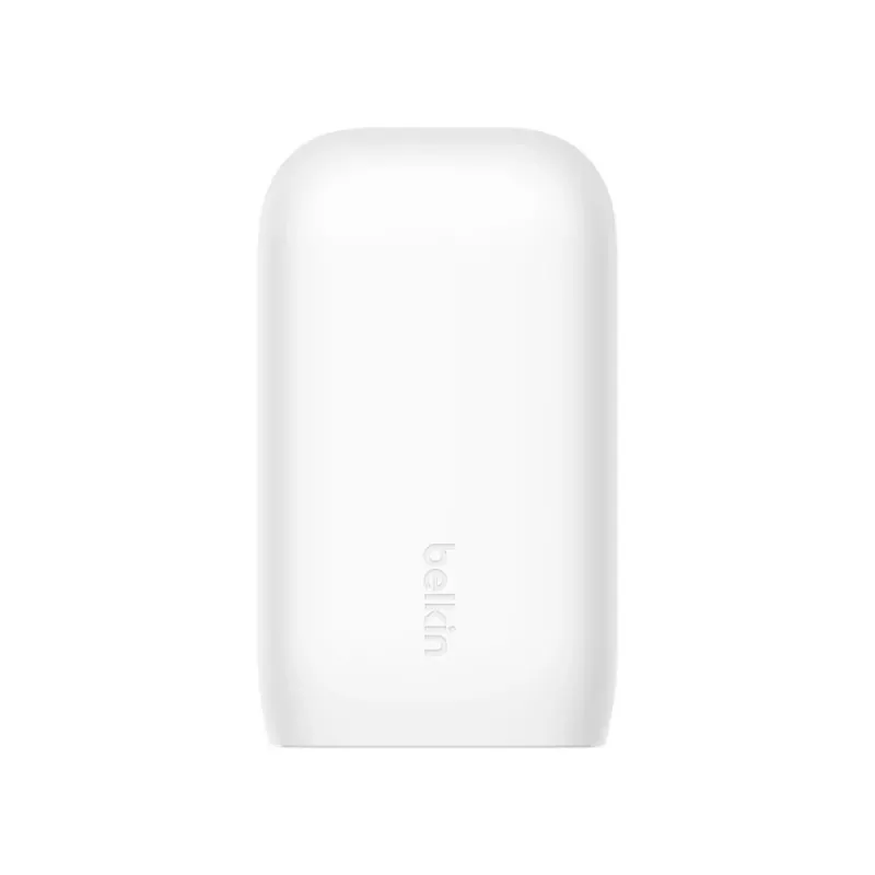 BELKIN BoostCharge 3 prievadų USB-C sieninis įkroviklis su PPS 67 W, baltas