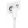 BELKIN BoostCharge 3 prievadų USB-C sieninis įkroviklis su PPS 67 W, baltas