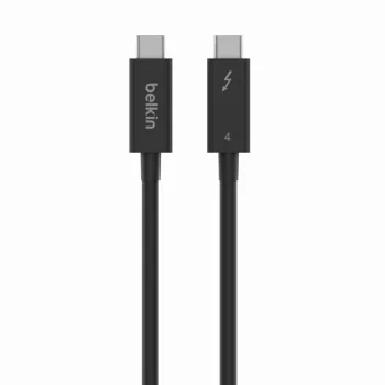 BELKIN Thunderbolt 4 laidas USB-C juodas USB-C 40 Gbit/s 100W aktyvus 2m