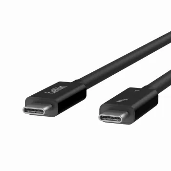 BELKIN Thunderbolt 4 laidas USB-C juodas USB-C 40 Gbit/s 100W aktyvus 2m