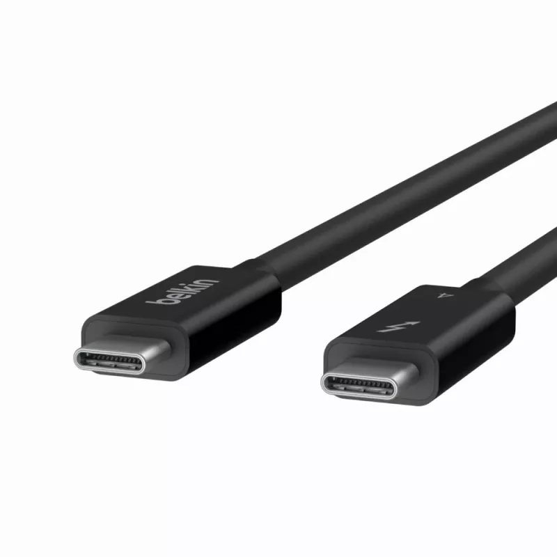 BELKIN Thunderbolt 4 laidas USB-C juodas USB-C 40 Gbit/s 100W aktyvus 2m