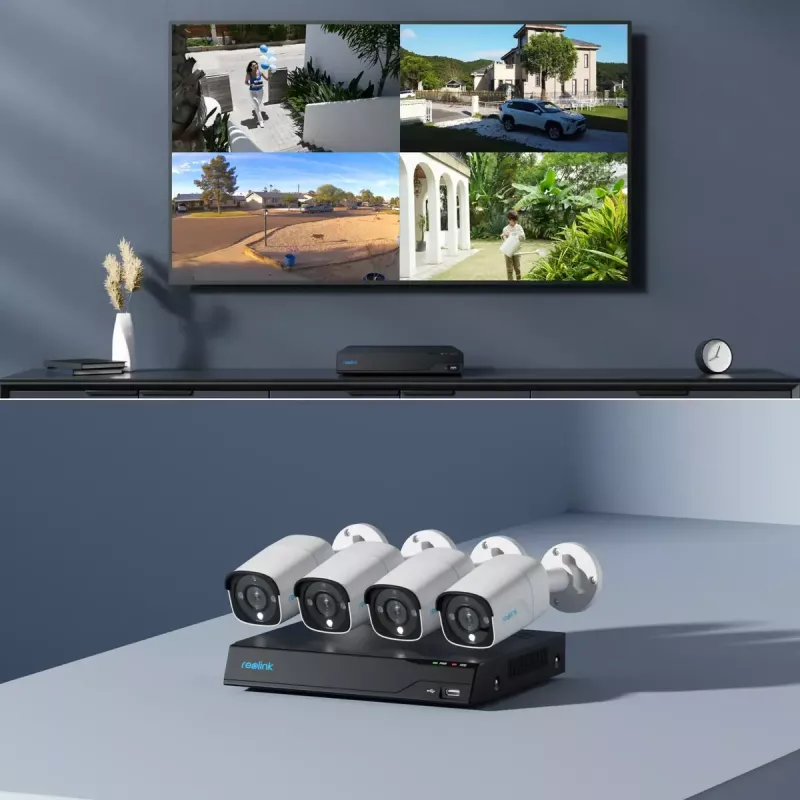 Apsaugos kamerų rinkinys Reolink NVS8-8MB4 4K UHD