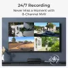 Apsaugos kamerų rinkinys Reolink NVS8-8MB4 4K UHD