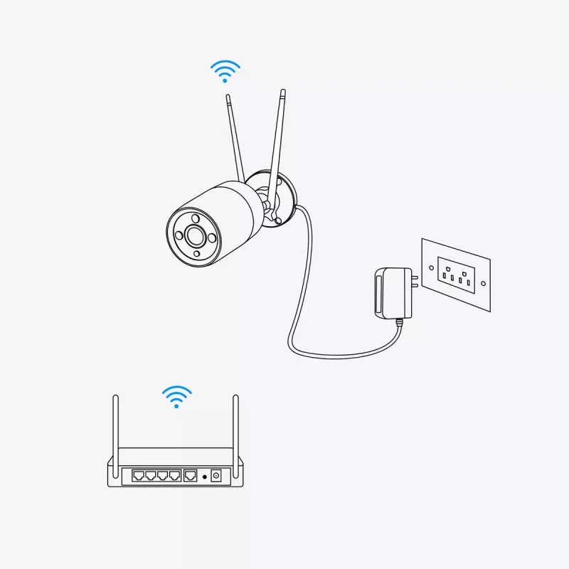 IP stebėjimo kamera Reolink W320-B 5MP lauko
