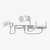 IP apsaugos kamera Reolink P340 12MP PoE bullet, 4512×2512, 2.8 mm, IP66, 30 m IR, PoE, 1×RJ-45