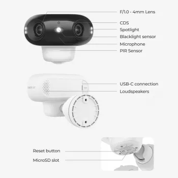 IP stebėjimo kamera Reolink Argus Series B740X IP66