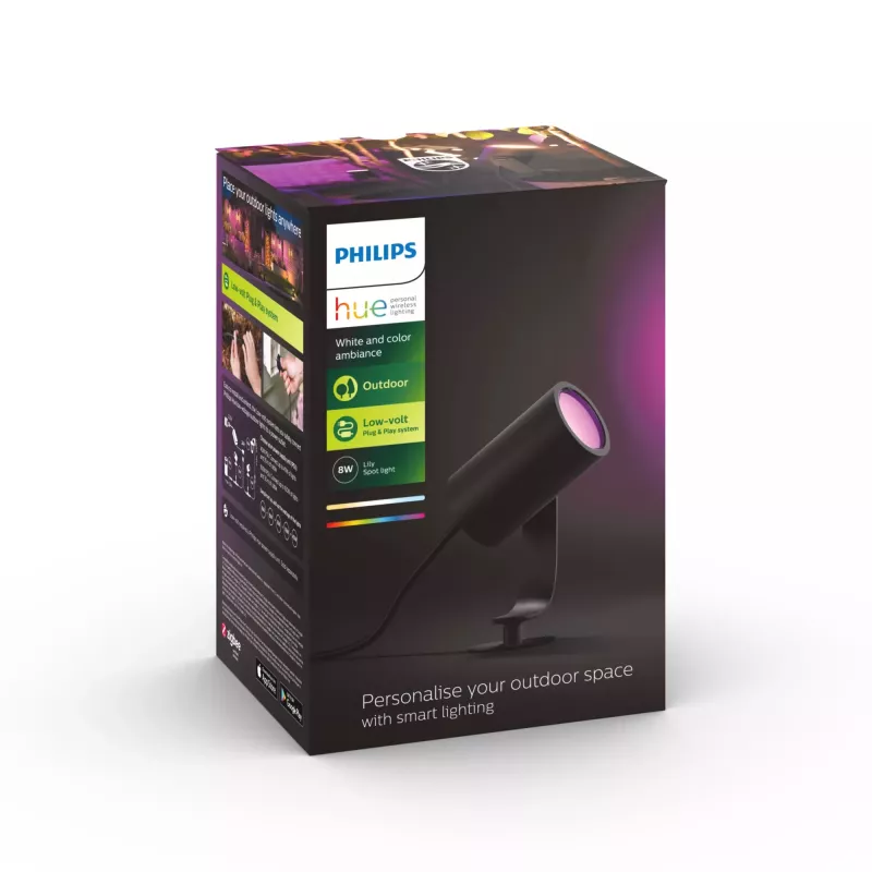 Philips Hue White and colour ambience Lily lauko prožektorius