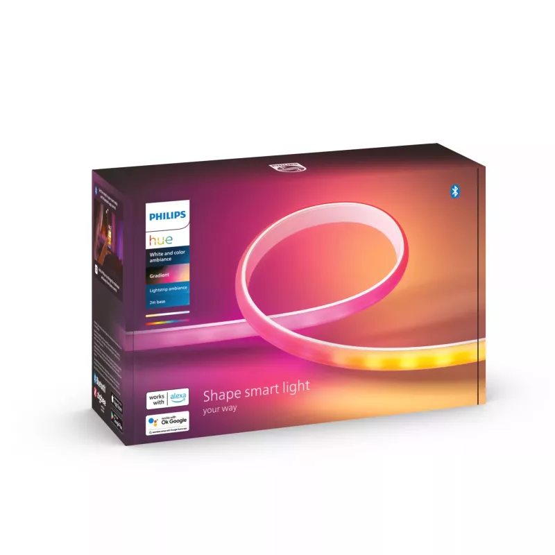 Philips Hue White and colour ambience Gradient lightstrip prailginimas 1 metras