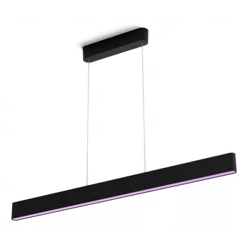 Philips Hue Ensis Black protinga pakabinama lempa – Bluetooth, 220–240V, 1299×90×40 mm