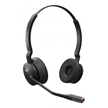 Jabra Engage 55 SE - USB-A UC Stereo, EMEA/APAC, belaidė ausinė, 40 - 16000 Hz, biurui/skambučių centrui, 83 g, juoda