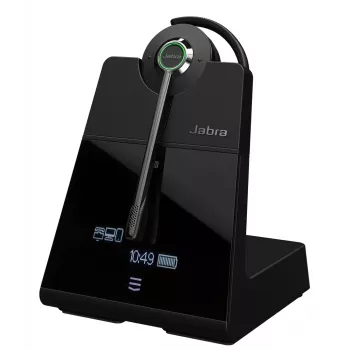 Jabra Engage 75 SE - Konvertuojamas, EMEA, Belaidis, Biuro/skambučių centrui, 40 - 16000 Hz, 21 g, Ausinės, Juodos
