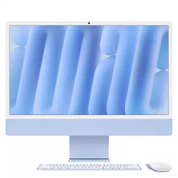 Viename kompiuteryje Apple iMac 24 colių M4 16GB 256GB SSD Apple GPU macOS