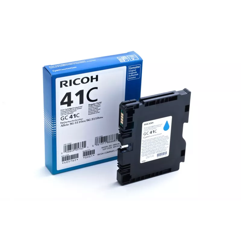 Kasetė Ricoh 405762 originali standartinė talpa Cyan