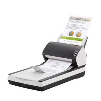 Ricoh fi-7240 plokščiasis ir ADF skaitytuvas 600 x 600 DPI A4 juodas, baltas