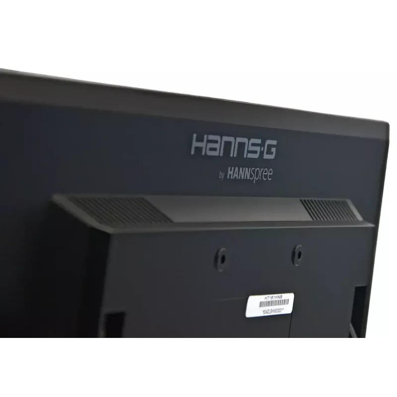 Hannspree HT161HNB kompiuterio monitorius 39,6 cm (15,6 colio) 1366 x 768 pikselių HD LED jutiklinis stalinis juodas