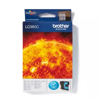 Originalus Brother LC980C (LC-980) rašalo kasetė Cyan