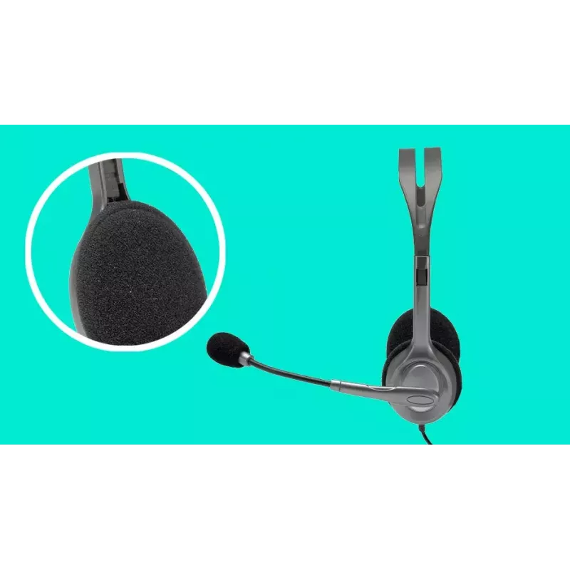 LOGITECH H110 - 3.5 mm - Stereo ausinės su mikrofonu