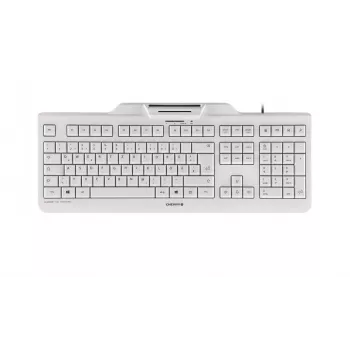 Cherry KC 1000 SC Office klaviatūra USB QWERTZ vokiška pilka