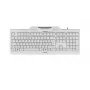 Cherry KC 1000 SC Office klaviatūra USB QWERTZ vokiška pilka