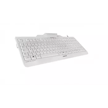 Cherry KC 1000 SC Office klaviatūra USB QWERTZ vokiška pilka