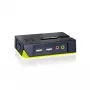LevelOne 2 prievadų USB VGA KVM jungiklis su garso palaikymu