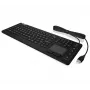 Klaviatūra KeySonic KSK-6231 INEL (DE) pramoninė USB QWERTZ vokiška juoda
