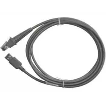 Datalagic laidas USB - Type A - sustiprintas - tiesus - su maitinimo išjungimo gnybtu - 2 m (USB sertifikuotas)