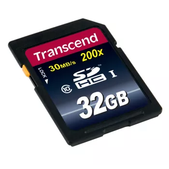 TRANSCEND SDHC 32GB Class 10 atminties kortelė
