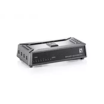 Nevaldomas jungiklis LevelOne FSW-0808TX 8 prievadų Fast Ethernet