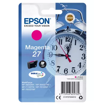 Epson 27 originalus rašalo kasetė magenta (T2703) DURABrite Ultra