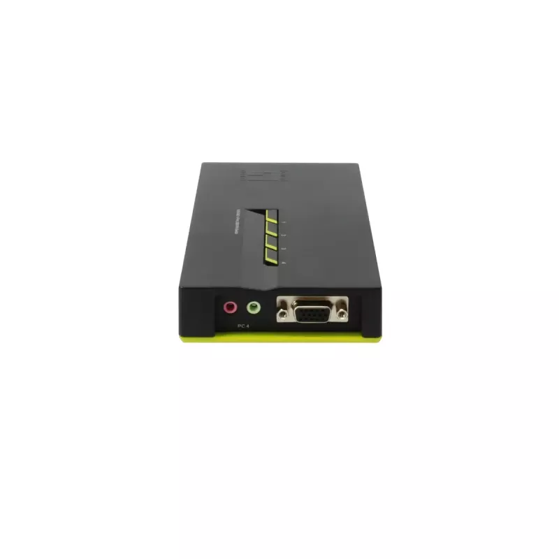 LevelOne KVM-0421 4 prievadų USB VGA KVM jungiklis su garsu
