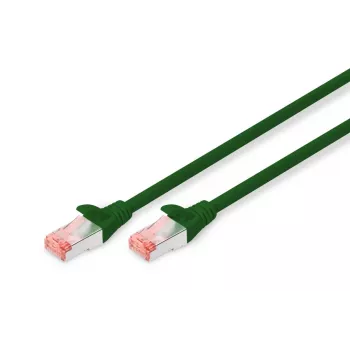 DIGITUS Patch kabelis varinis laidininkas - CAT6 - S/FTP - Snagless - 2 m - žalias