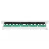 DIGITUS CAT 3 ISDN Patch Panel, neekranuotas, 25 prievadų RJ45, 8P4C, LSA, 1U, montavimui į stovą, spalva pilka RAL 7035