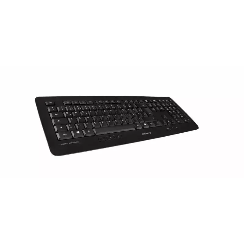 CHERRY DW 5100 belaidis klaviatūros ir pelės rinkinys, QWERTZ, vokiškas, juodas