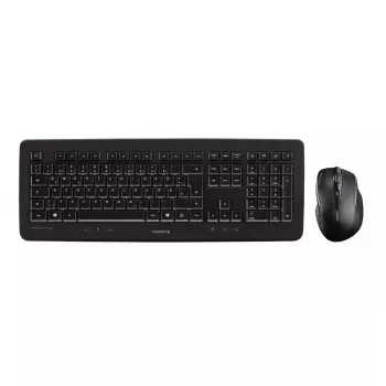 CHERRY DW 5100 belaidis klaviatūros ir pelės rinkinys, QWERTZ, vokiškas, juodas