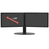 Dviejų monitorių pakeliamas stovas Ergotron Neo Flex 62.2 cm juodas