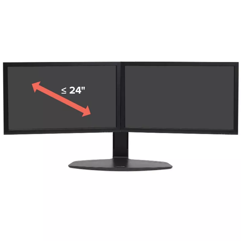 Dviejų monitorių pakeliamas stovas Ergotron Neo Flex 62.2 cm juodas