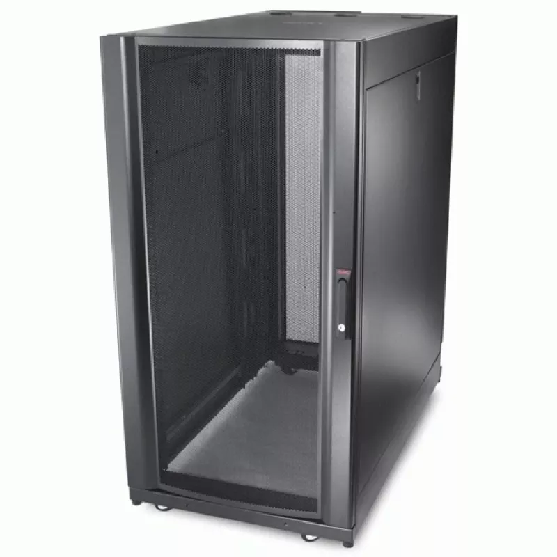 APC NetShelter SX, stelažo korpusas serveriams, 24U, juodas, 1198,5H x 600W x 1070D mm